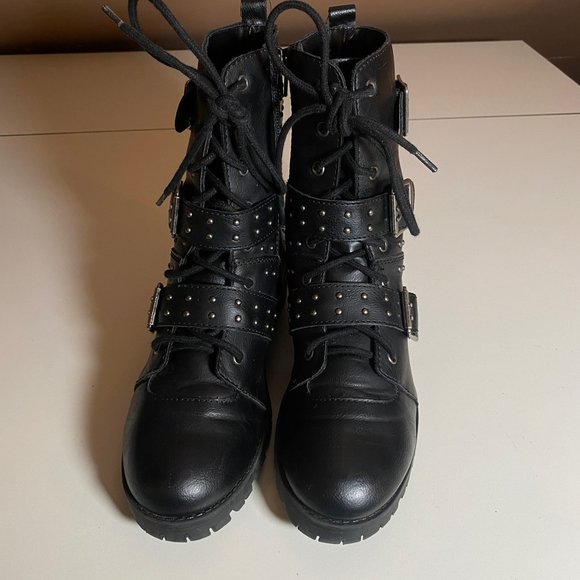Women’s Strapped Boots 7M - Picture 1 of 11
